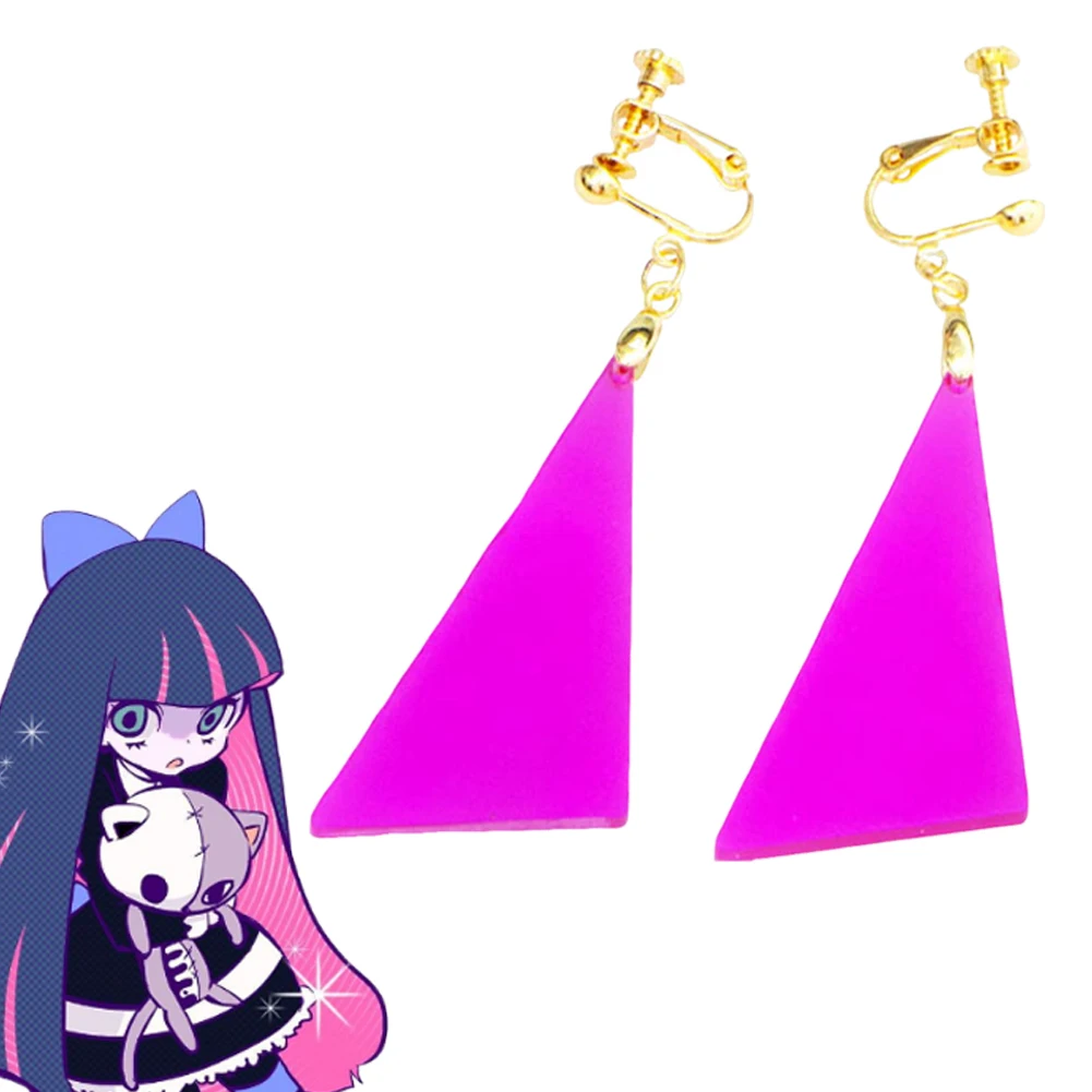 

Anime Panty And Stocking Cosplay Stocking Anarchy Earring Roleplay Role Play Props Hallowma Carnival Costume Outfits Accessories