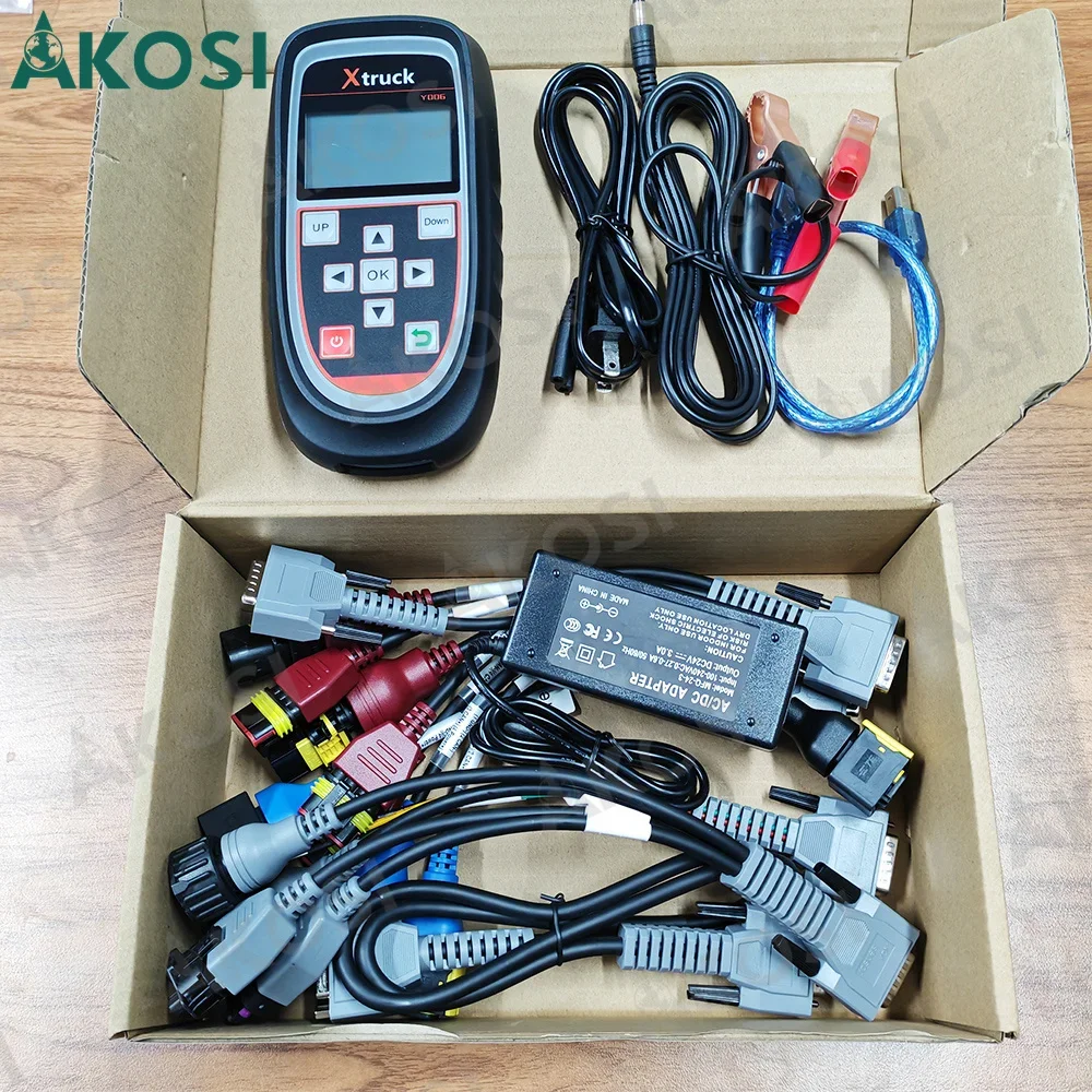 Xtruck Y006 EURO 6 Sensor Tester for Urea Quality Liquid Level/PM/Exhaust Temperature Nitrogen and Oxygen NOx Auto Detection