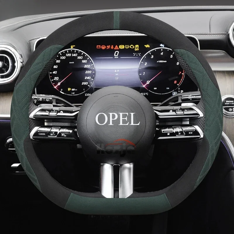 

Car Steering Wheel Cover for Opel Mokka Corsa Astra Insignia Crossland Grandland X Movano Zafira life Combo Auto Accessories