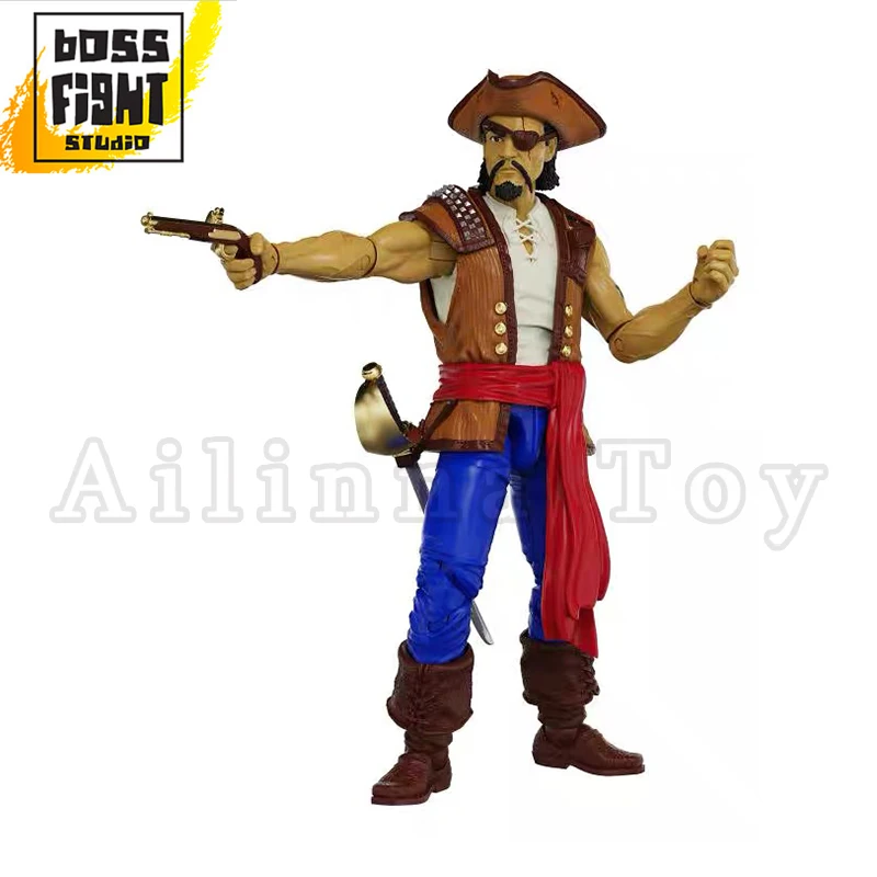 Boss Fight Studio 1/18 3.75inch Action Figure Singh Pirate The Phanton Anime Collection For Gift Free Shipping