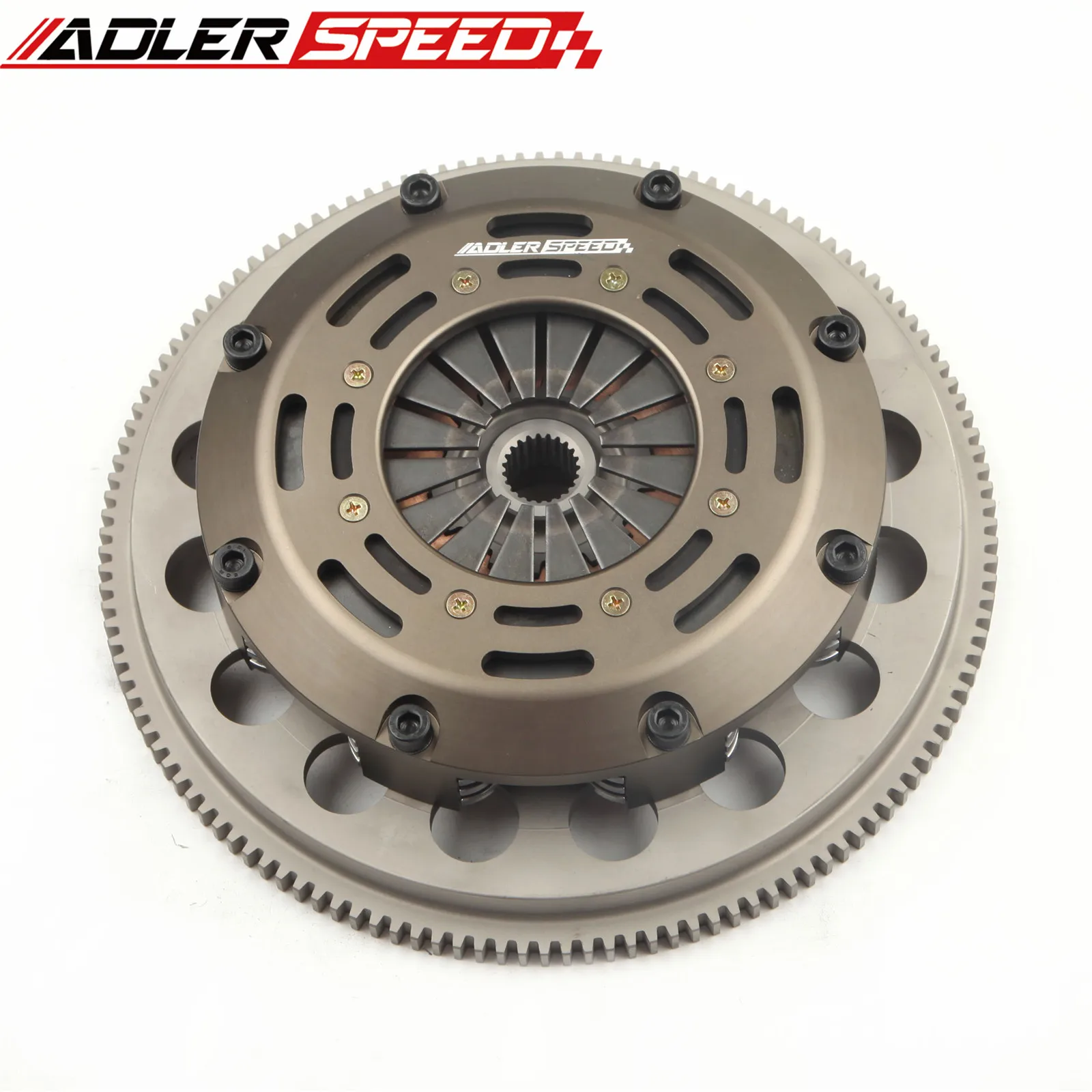 ADLERSPEED Racing Clutch Triple Disc Medium Flywheel For 1998-05 VW PASSAT 1.8T / For 97-05 AUDI A4 1.8T B5 B6 Medium Weigh