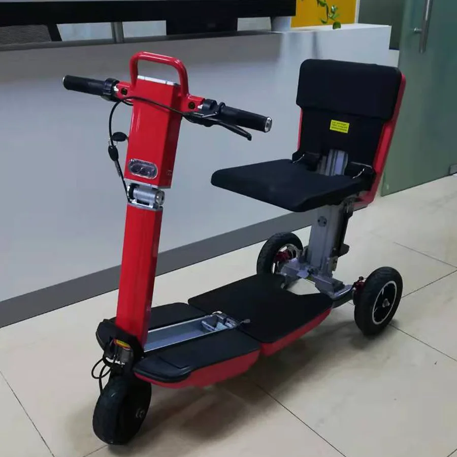 Hot Sell Folding Disabled Adult Tricycle Remote Control 3 Wheeler Bicycle Electric Mobility Scooter Avaliable On Airplane