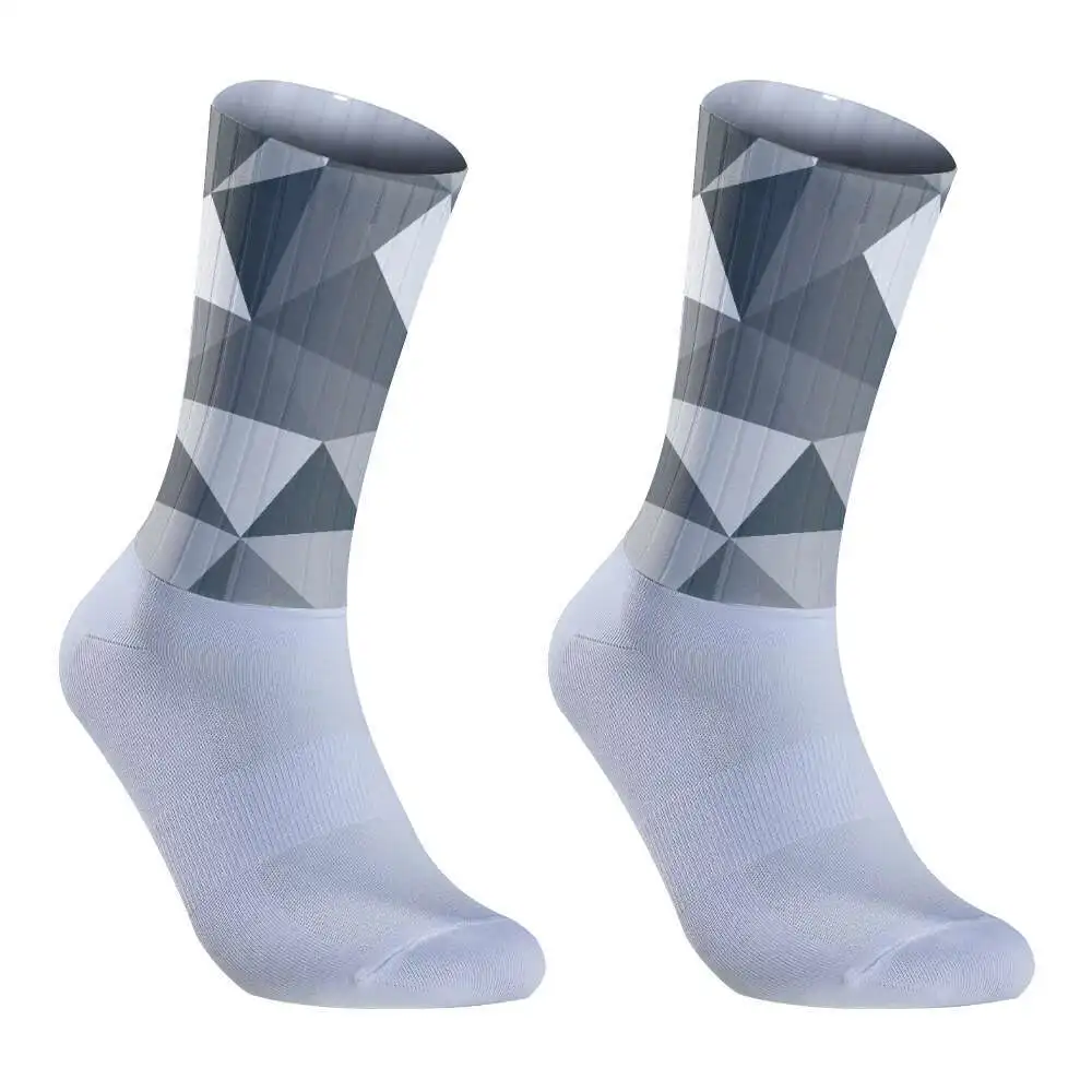 Pro Team Socks Anti Team Aero Cycling Slip Seamless Silicone 2024 New Running Sport Road Bike Socks