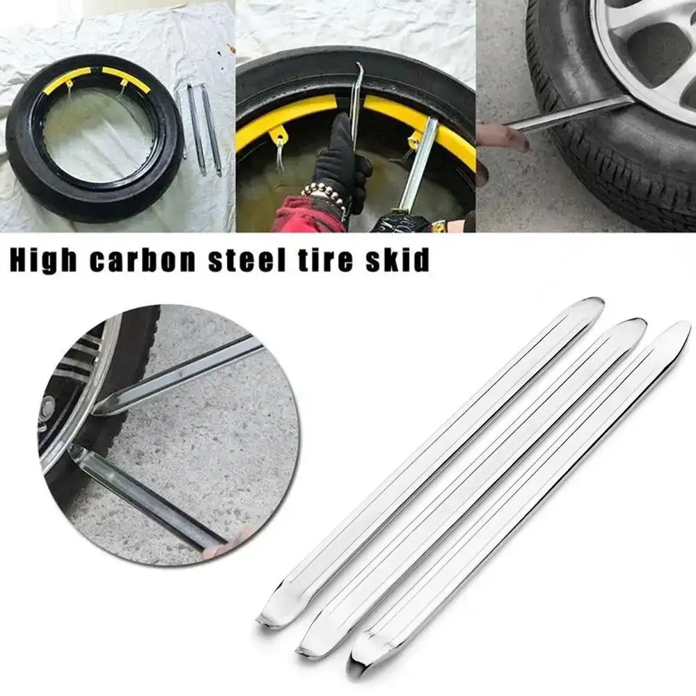 3PCS 30cm Tire Lever Tyre Spoon Tire Rim Opener Lever Car Supplies Motorbike Repair Changer High Auto Tool Quality Spoon Ty O9A9