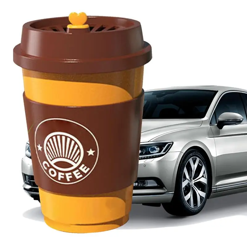 Air Freshener For Cars Auto Perfume Air Freshener Coffee Cup Long Lasting Automotive Freshener Diffuser Perfume For Women Men