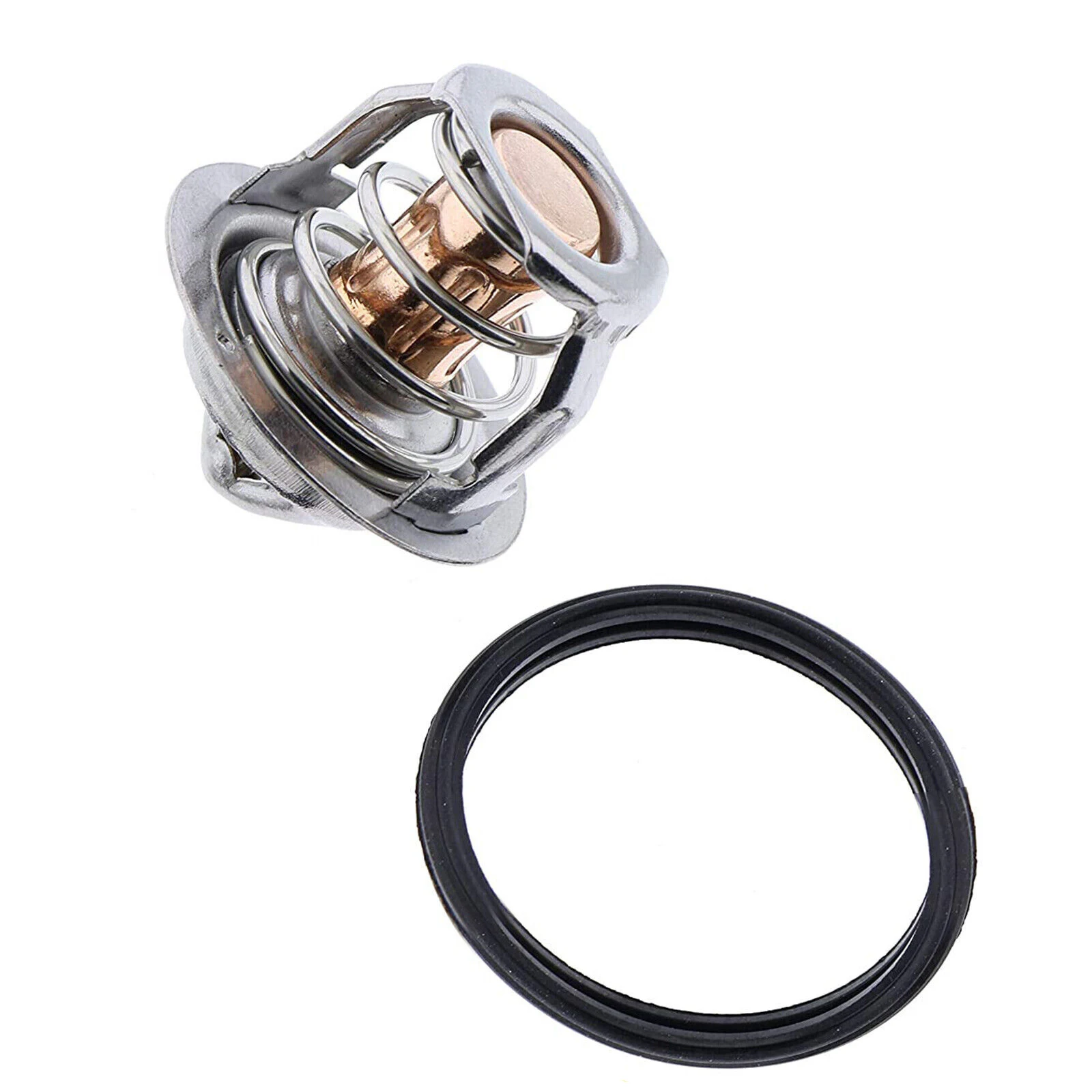 Iron 82°C Thermostat With Washer Kit 15321-73014 Replacement For Kubota L305 L355 L295DT L295F L2550DT L2550F Car Accessories