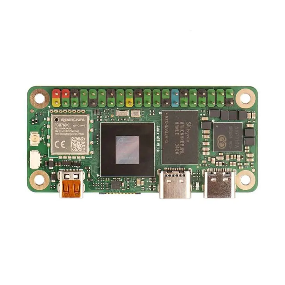 Radxa Cubie A7Z 8GB 4GB 1GB RAM Allwinner A733 SoC with octa-core