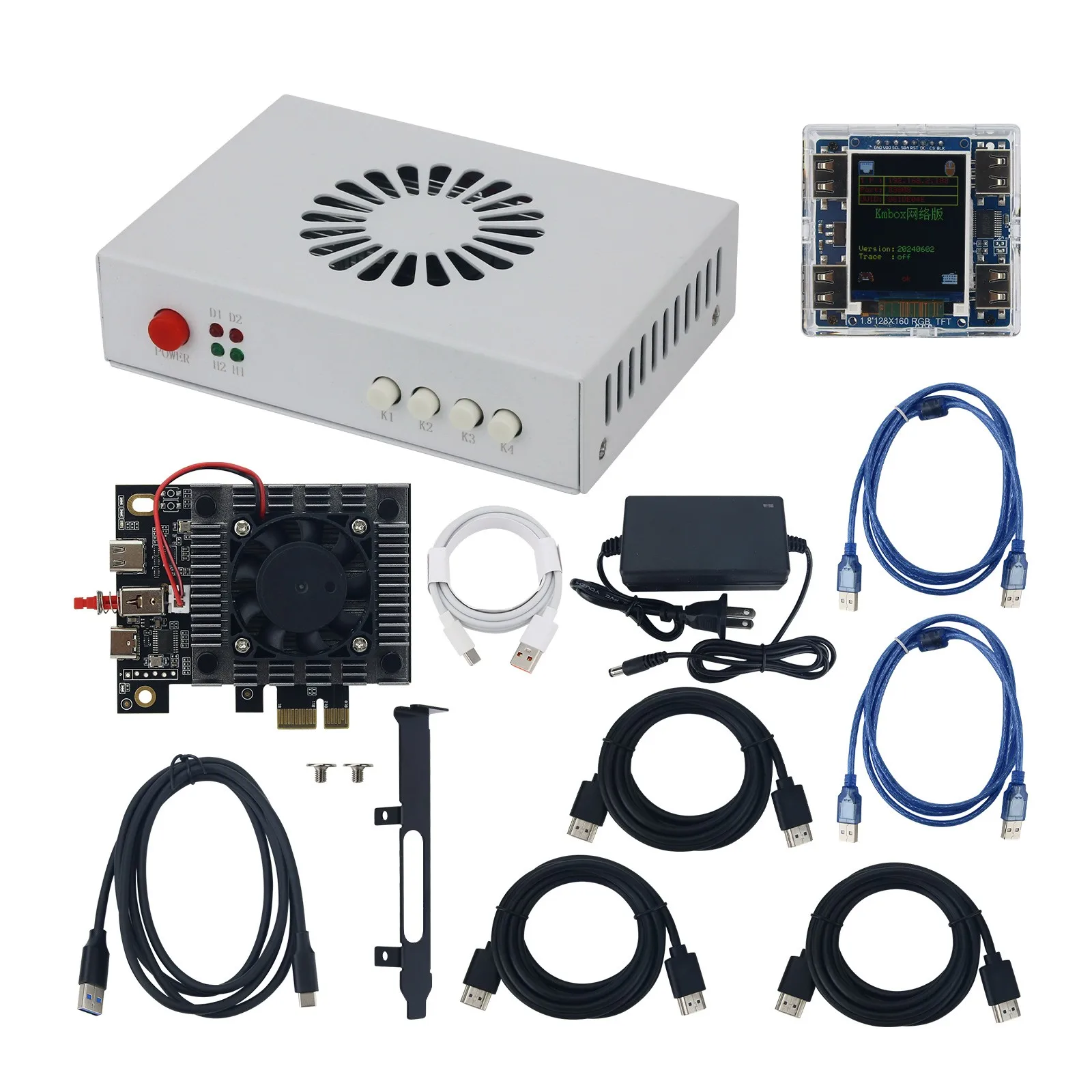

CapDMA Video Overlay Box Compatible Video Processor + STARK 75T DMA Board + KMBOX NET Version DIY Kit