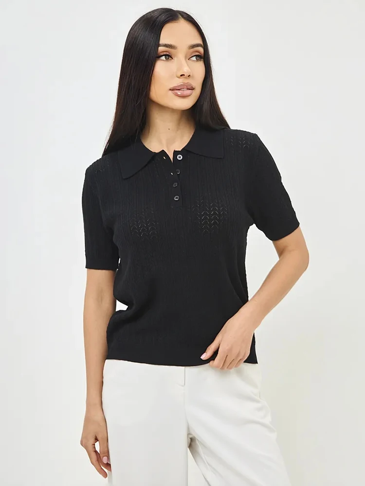 Tornova Knit T-shirt Solid 6