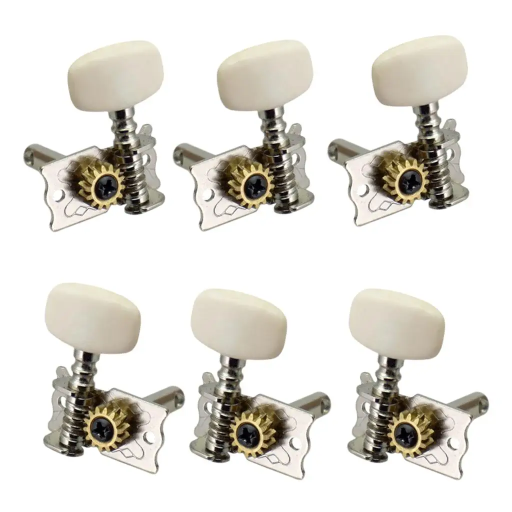 6x Guitar String Tuning Pegs Keys for Acoustic Classical Guitars