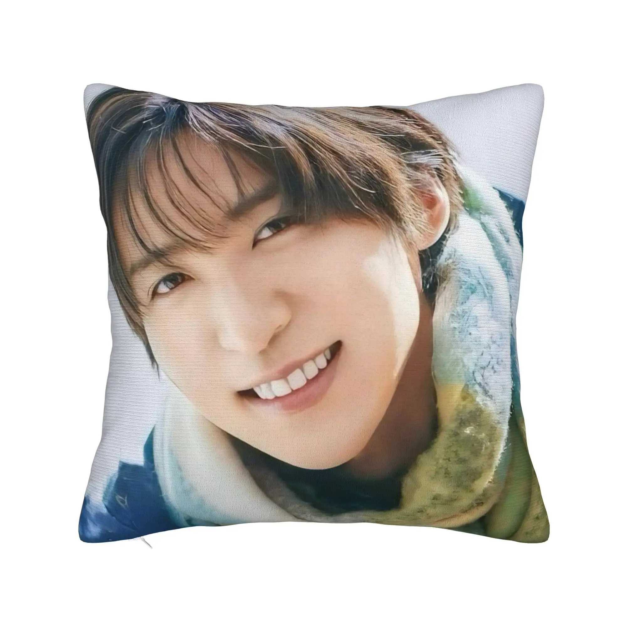 Ren Meguro Japan Singer Square Pillowcases Polyester Bed Car  Cushion Case Cool Home Decoration Pillow Cover 40*40