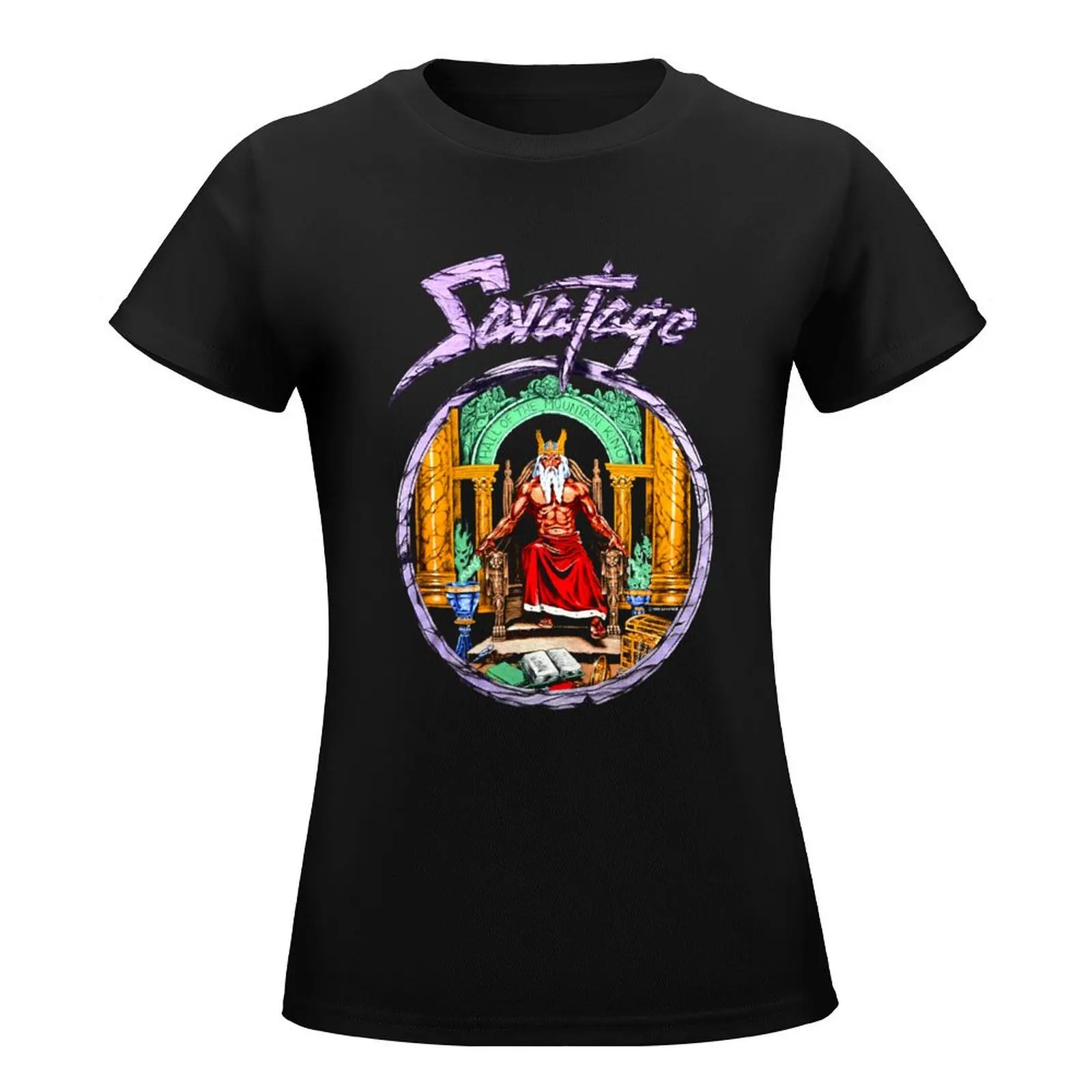 Savatage Best Selling Trending Most popular T-Shirt summer top cute clothes Women tops