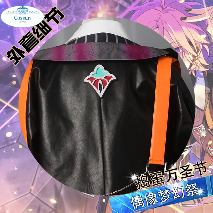 COSSUN [Customized] Ensemble Stars Crazy:B Oukawa Kohaku/HiMERU/Amagi Rinne/Shiina Niki Spider Halloween Suit Cosplay Costume