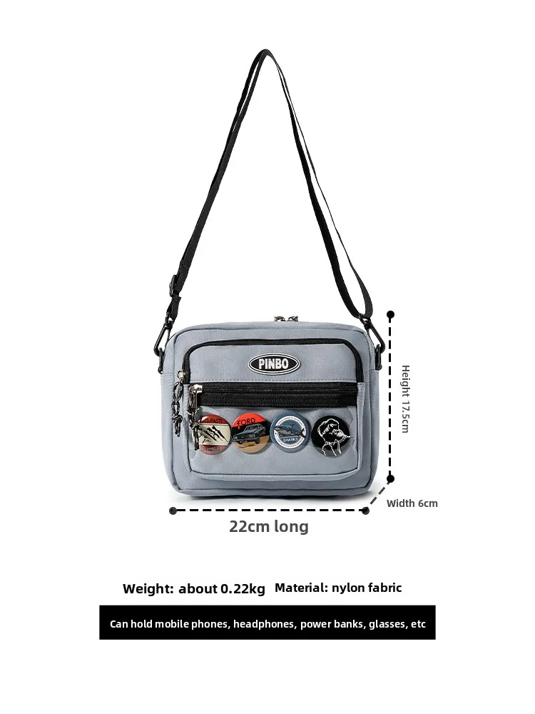 

Cool Trendy Boys Crossbody Bag Elementary School Student Single oulder Bag Traveling Outing Medium Large Children's Bapa
