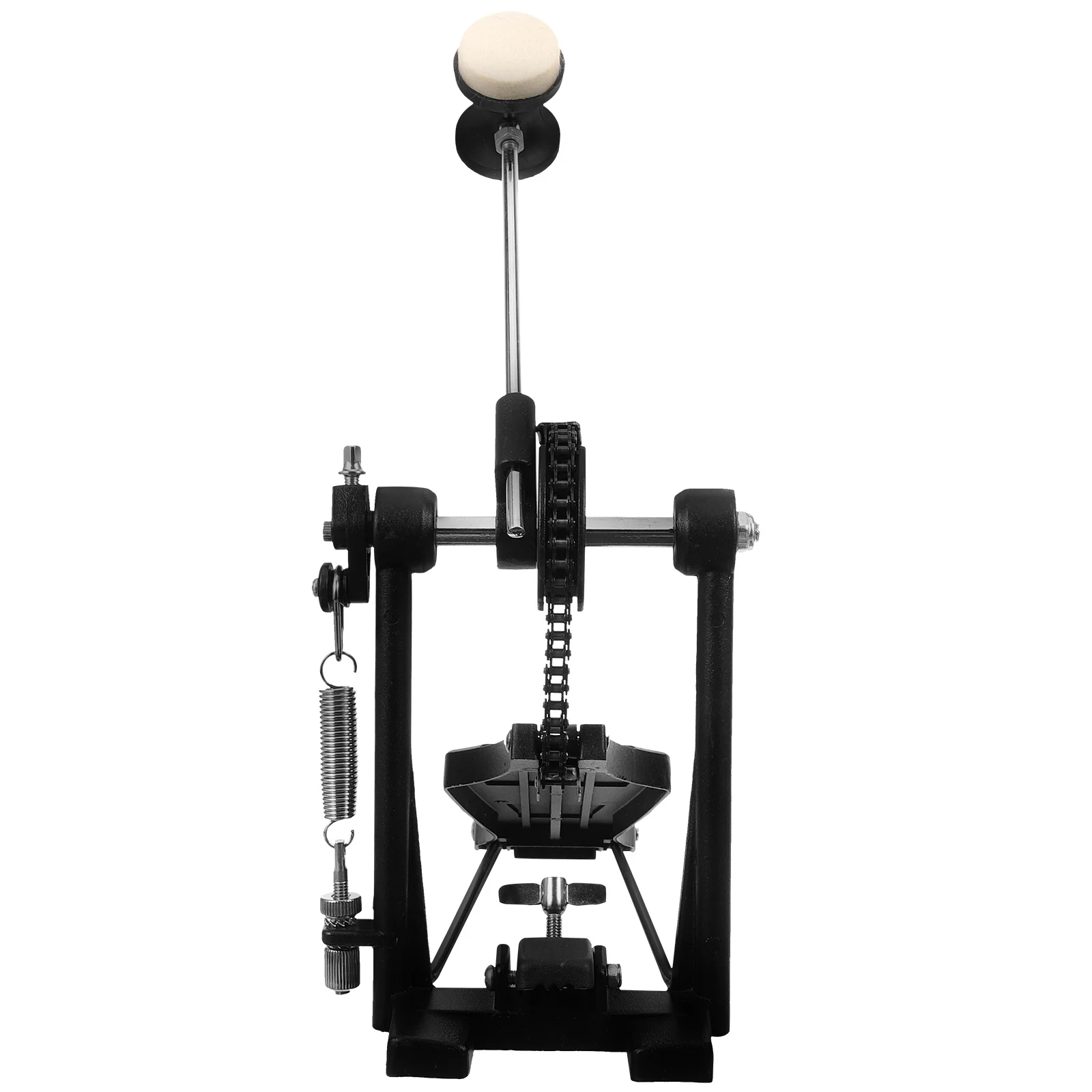 

Aluminum Alloy Hammer Single Pedal Kick for Drum Accessory Bass Foot Kit Spring Tension Assembly