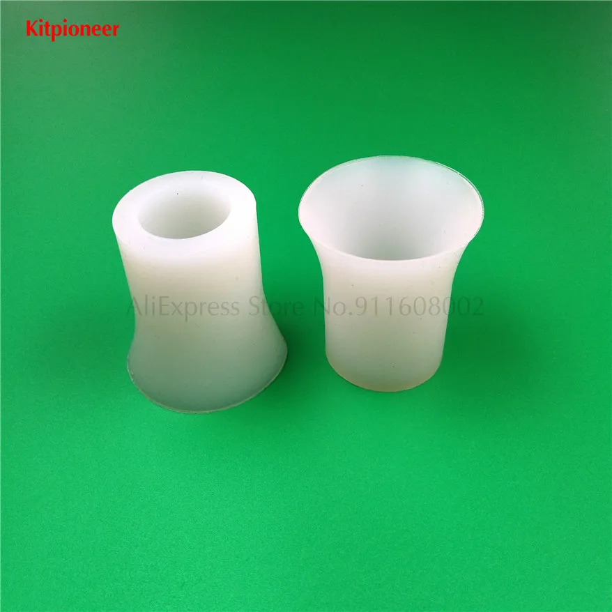 2 ختم القرن الأكمام آلة الآيس كريم حلقات الختم كم إكسسوارات قطع غيار اثارة رمح جوانات أنابيب الارتفاع 4.8 سنتيمتر