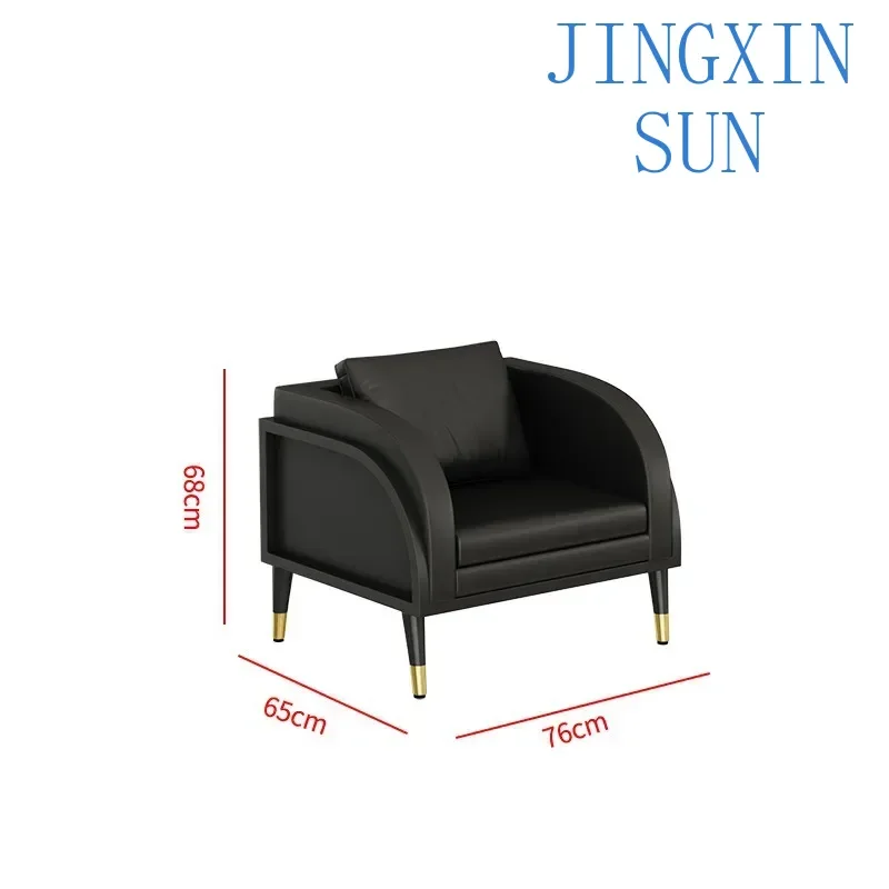 Modern simple light luxury office reception sofa business VIP rest area 4S store after-sales coffee table combination