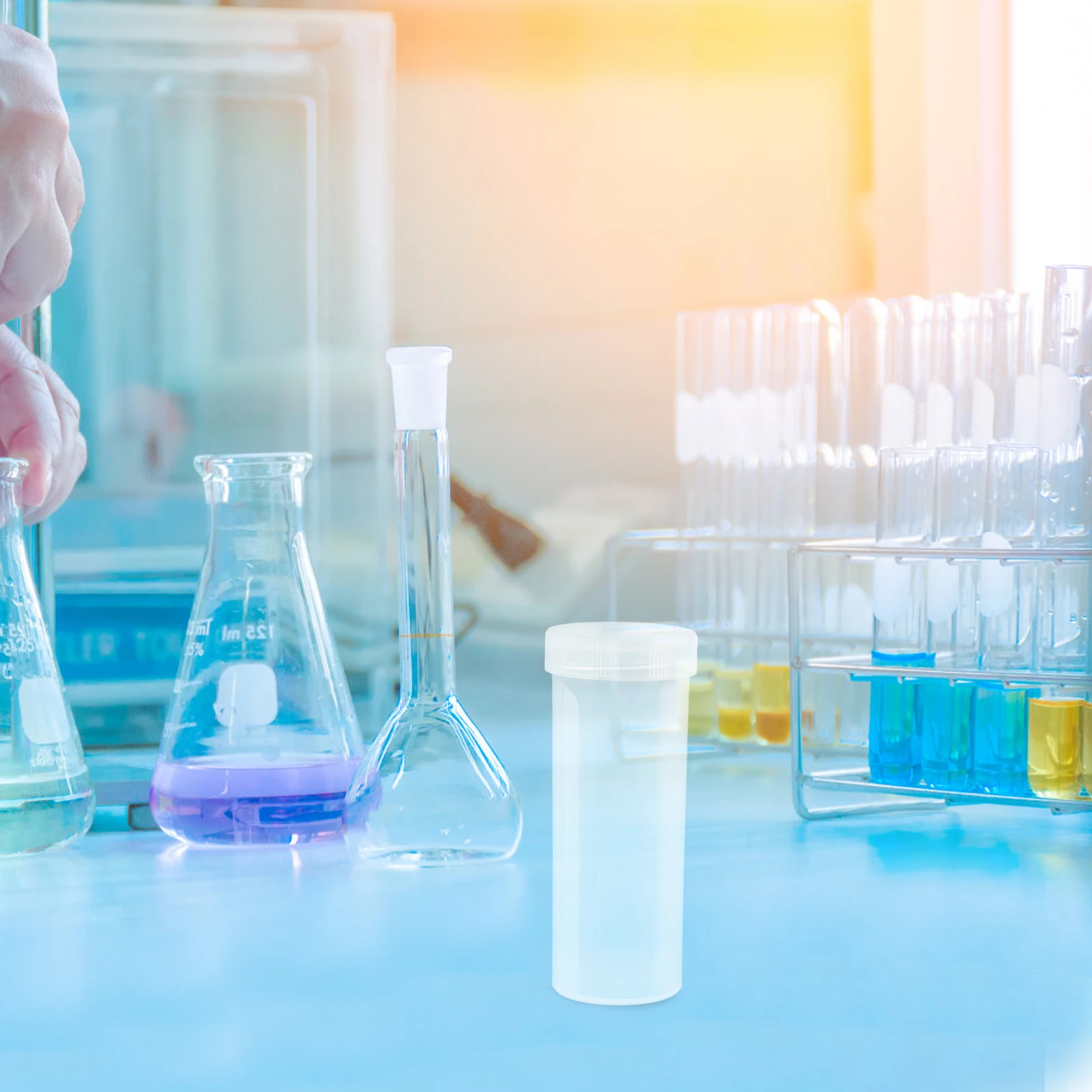 

3 Pcs Dyeing Vat Coplin Slides Staining Holder High Transparency Transparent Plastic Jars