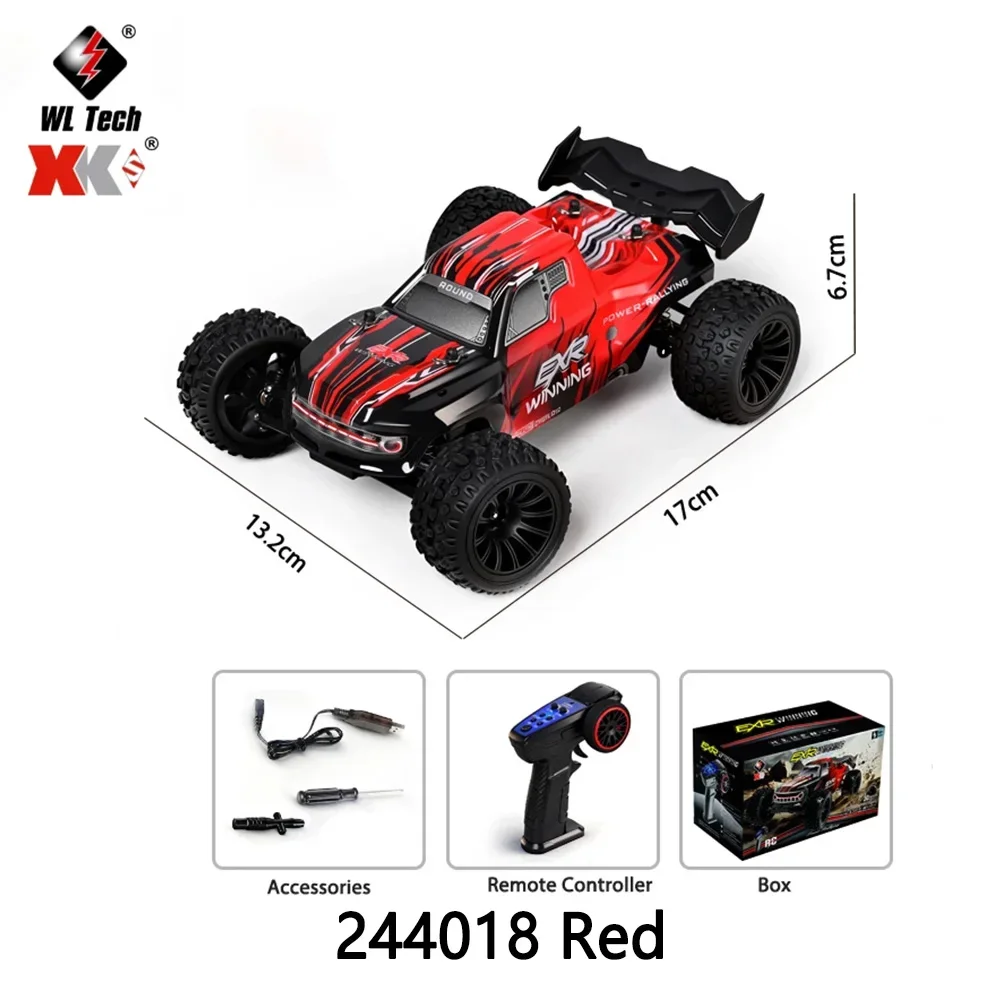 WLtoys 1:24 RC Racing Car 30KM/H 2.4G Remote Control