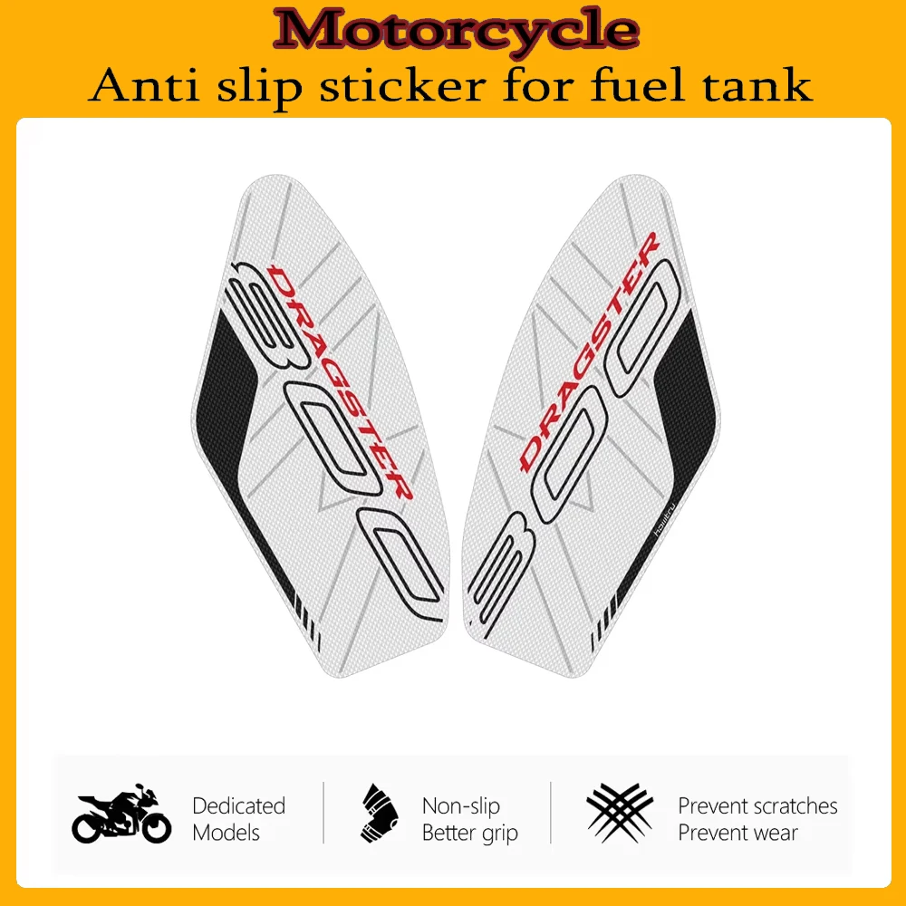 

for MV Agusta DRAGSTER 800 RC RR AMErica PIRELLI 2019-2020 Motorcycle Tank Anti Slip Stickers