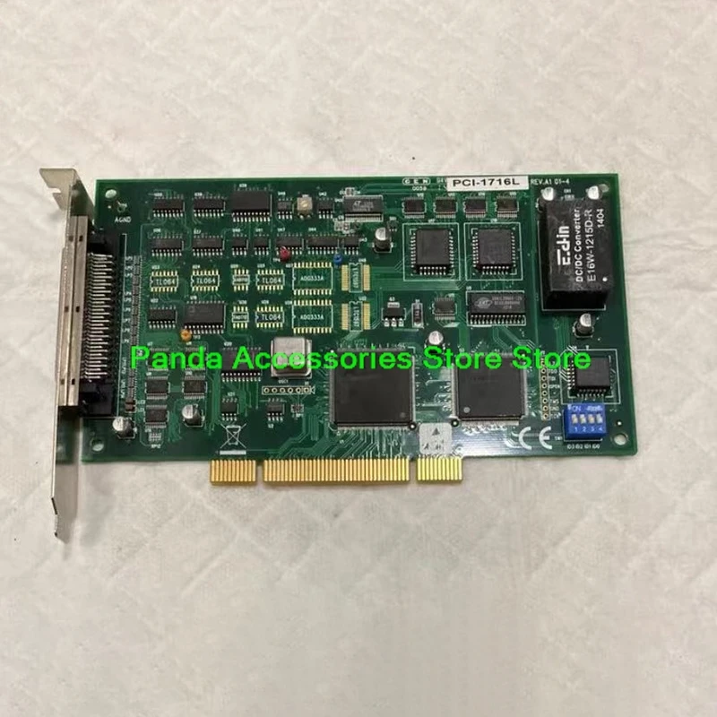 PCI-1716L REV A1 Per Advantech Frequenza di campionamento ad alta risoluzione a 16 bit Funzione di calibrazione automatica PCI-1716L