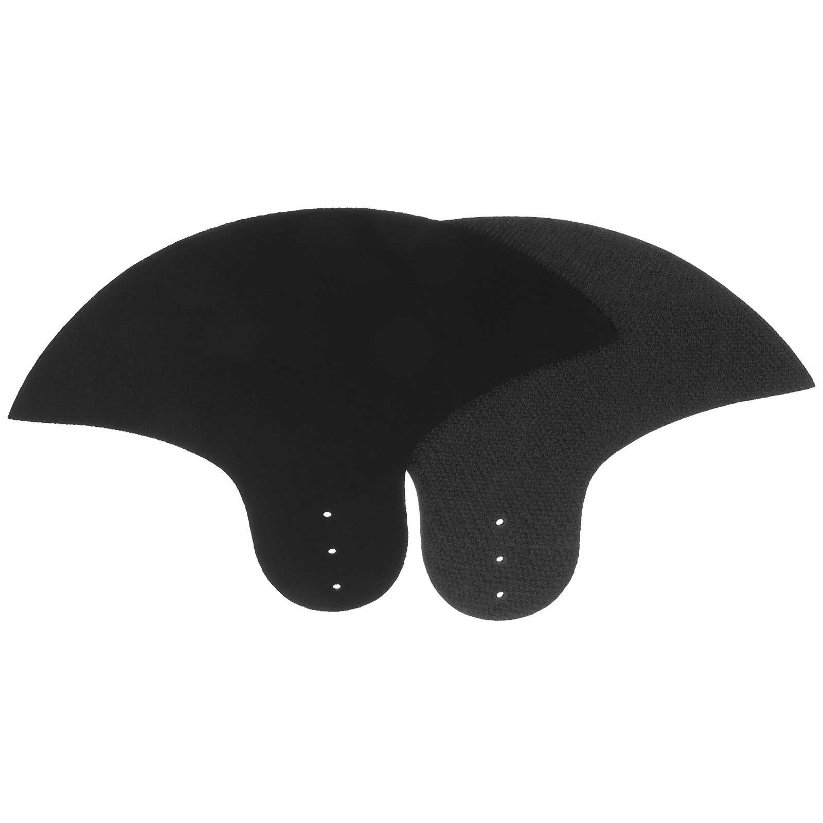 

2pcs Cymbal Pad Drum Mute Bass Dampener Mat Black Hi Hat Cymbal Practice Accessories Sound Control Muffler Pad