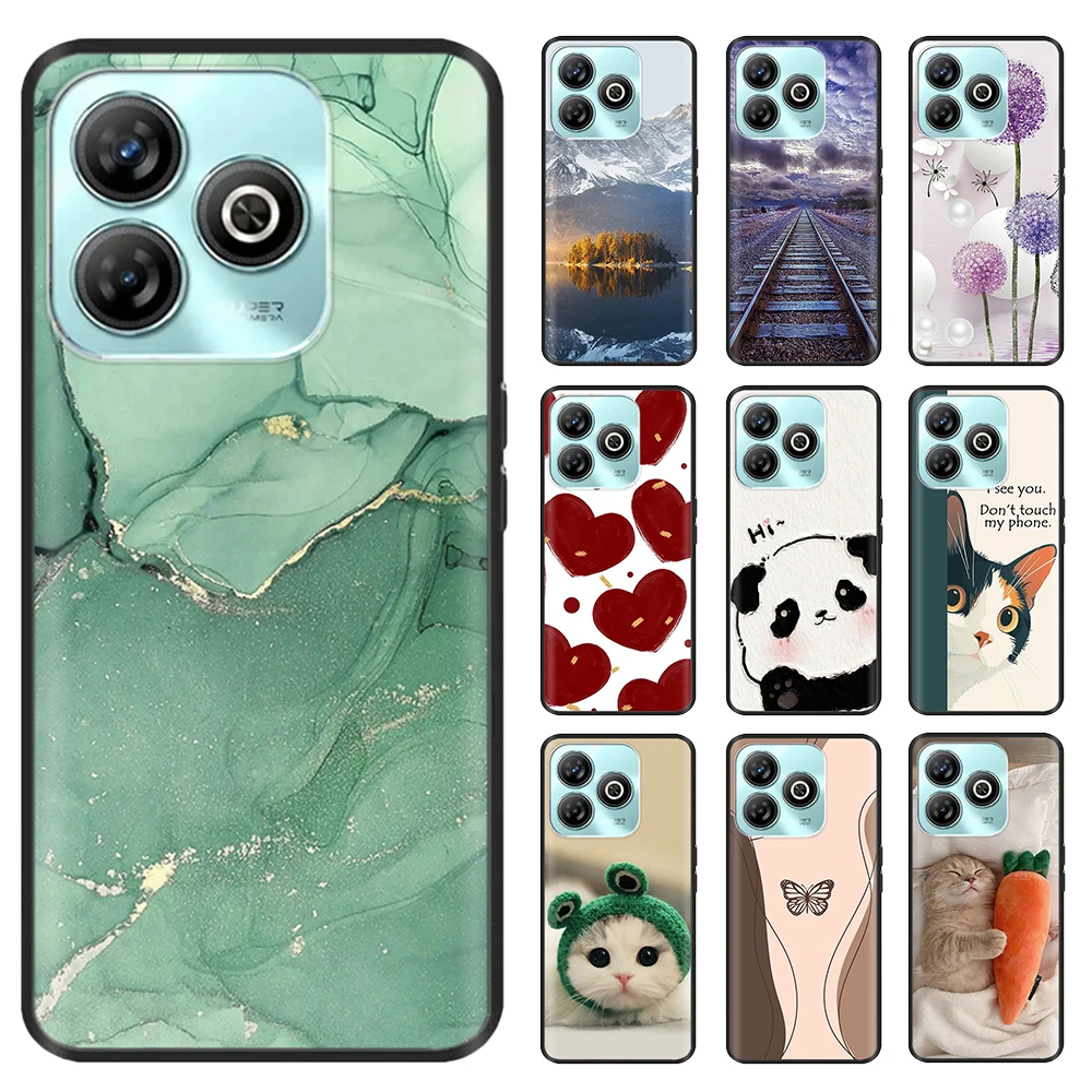 غطاء مقاوم للصدمات لهاتف ZTE Blade A75 4G حافظة ناعمة مطلية لهاتف ZTE Blade A75 غطاء خلفي للهاتف ZTE BladeA75 Funda Coque