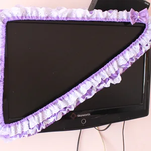 Stoffmonitorbildschirm für Heimdekorationen, Kreisfernseher, Einschalten ohne Entfernen, Staubabdeckung, elastisch, 24-48 10 Hauptverkaufs -TV -Cover - №10