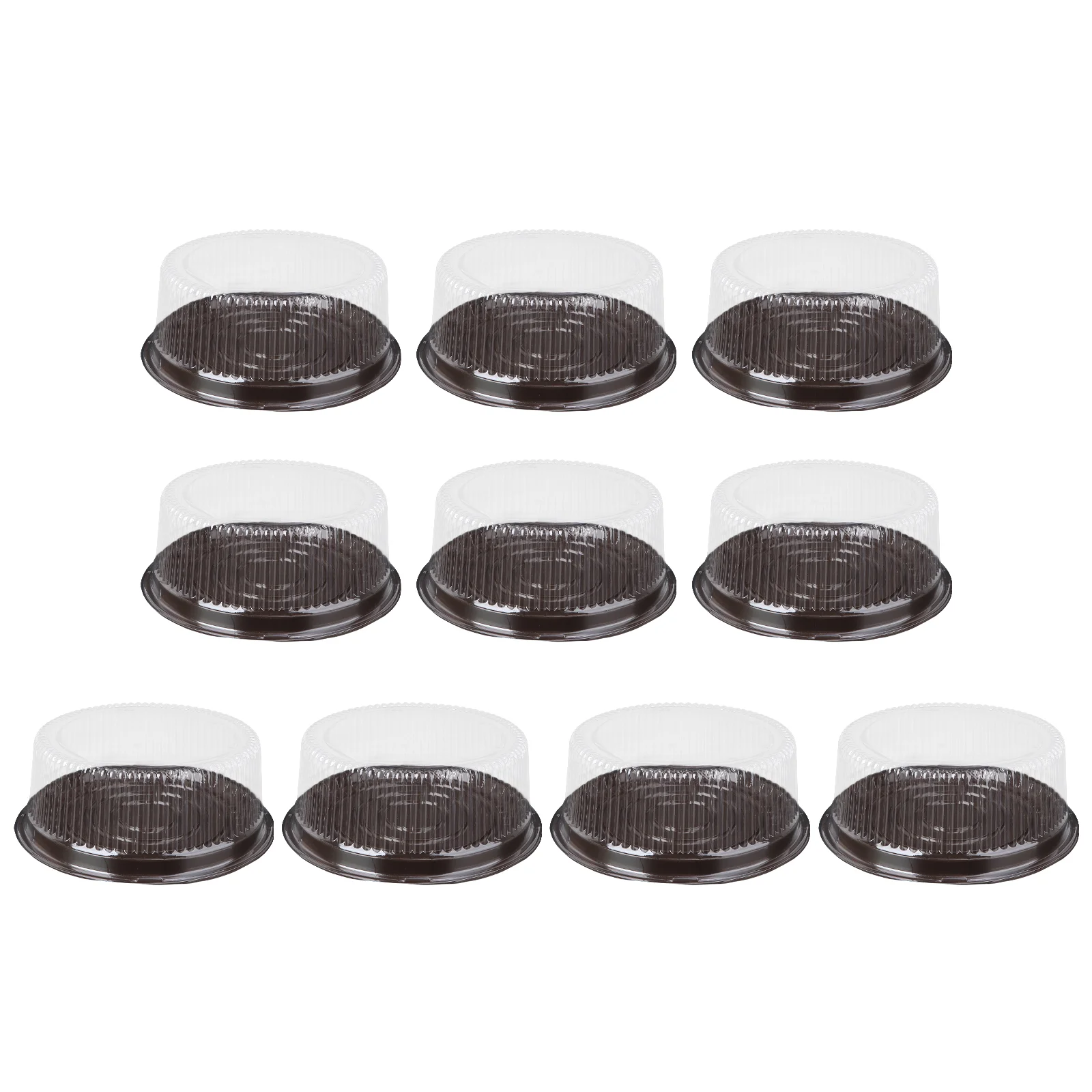 

10 Pcs Stapling for Cake Box Cupcake Boxes Single Container Sales Protection Muffin Holder