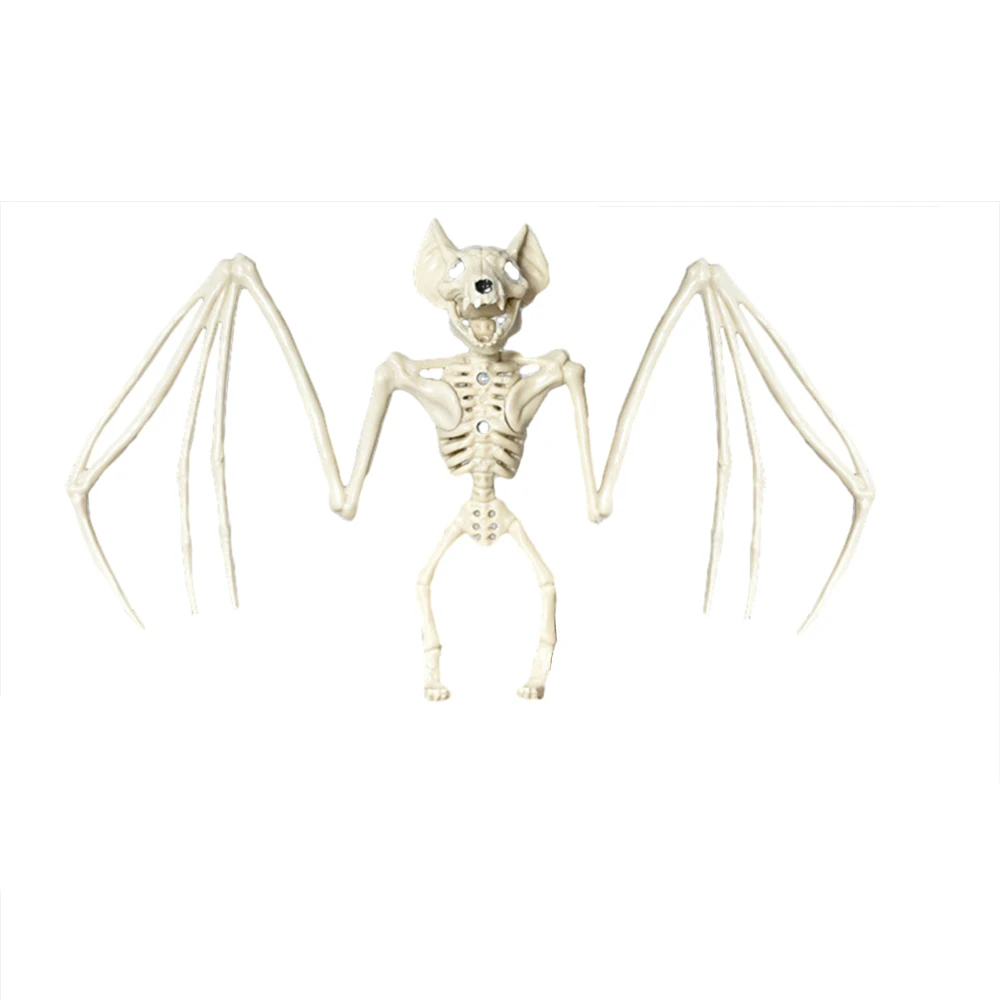 Bat Skeleton Model Strong And Sturdy Repeated Use Animal Skull Skeleton Halloween Items Household Products Halloween Decorations