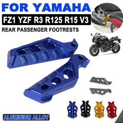 For Yamaha FZ1 FZ 1 Fazer YZF R125 R3 R15 YZF-R15 YZF-R3 YZFR125 Motorcycle Accessories Rear Foot Pegs Rests Passenger Footrests