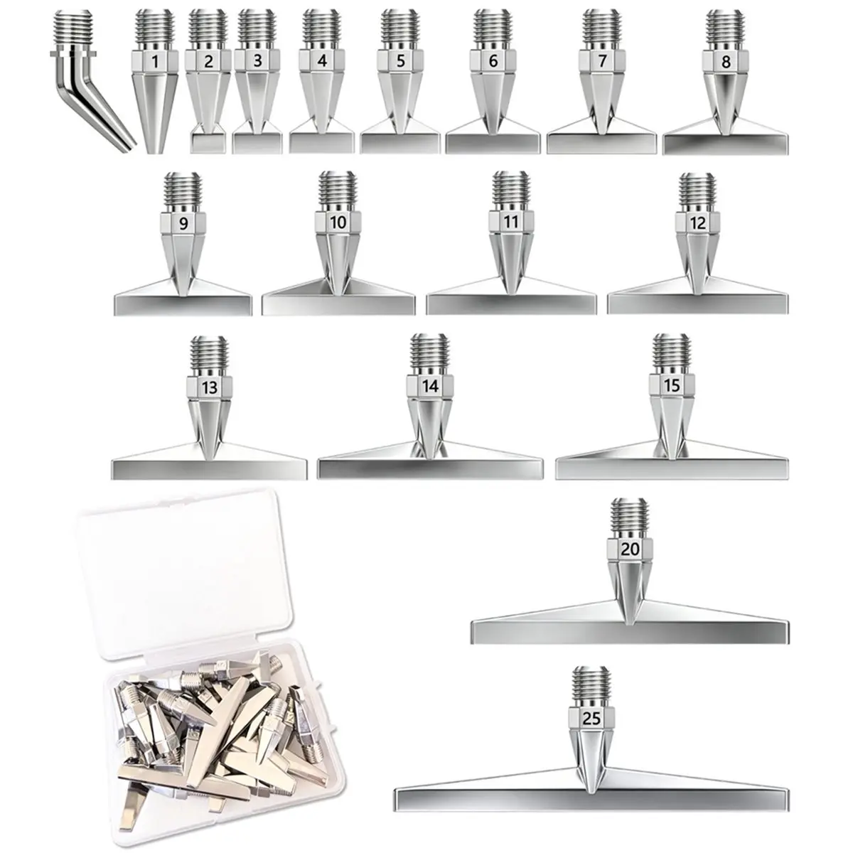 【New User-Coupon!】Metal Art Pen with Large Tip, Multi for Thin Tip for Tools and Accessories