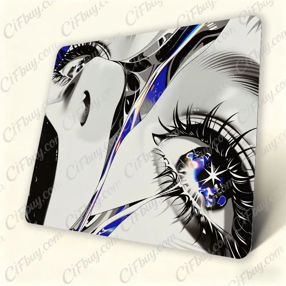 CIFBUY Gaming Mouse Pad Ultra Smooth Durable Surface Non Slip Rubber Base Compatible With All Sensors For Laptop PC Office Home