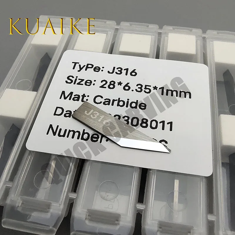 

10PCS JWEI J316 Vibrating Knife Oscillating Blade CNC Machine Cutting Blade