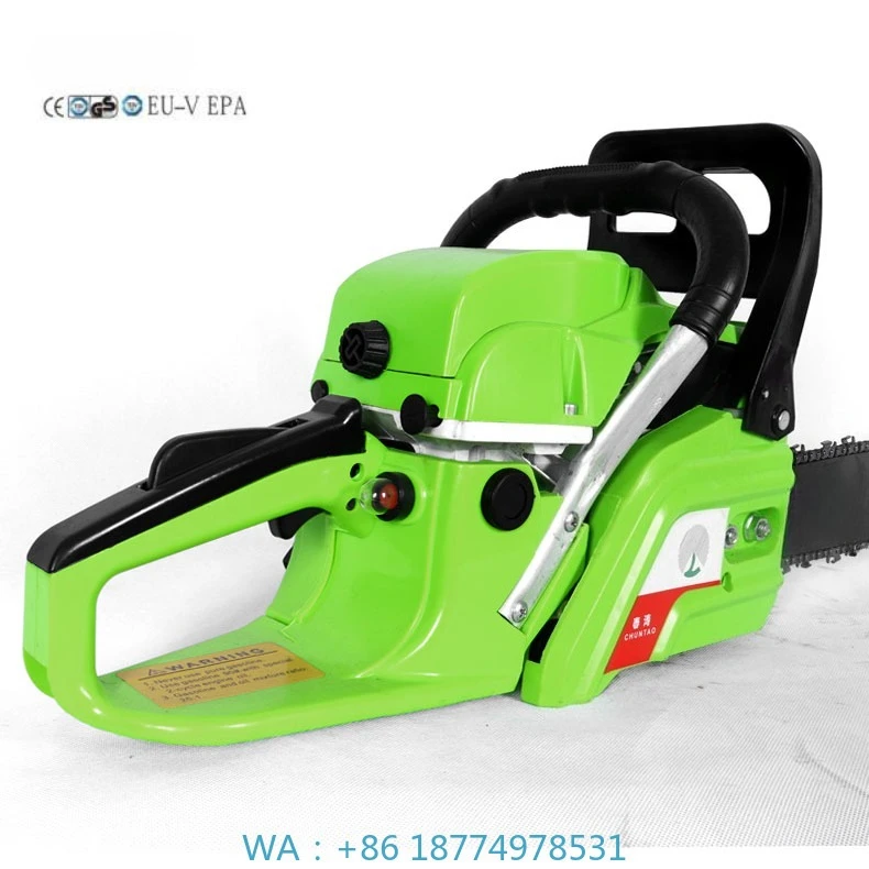 

Stroke Chainsaw Chinese Chainsaw for Garden Factory Supply Heavy Duty Power Wood Cutting Chain Saw 62CC 2