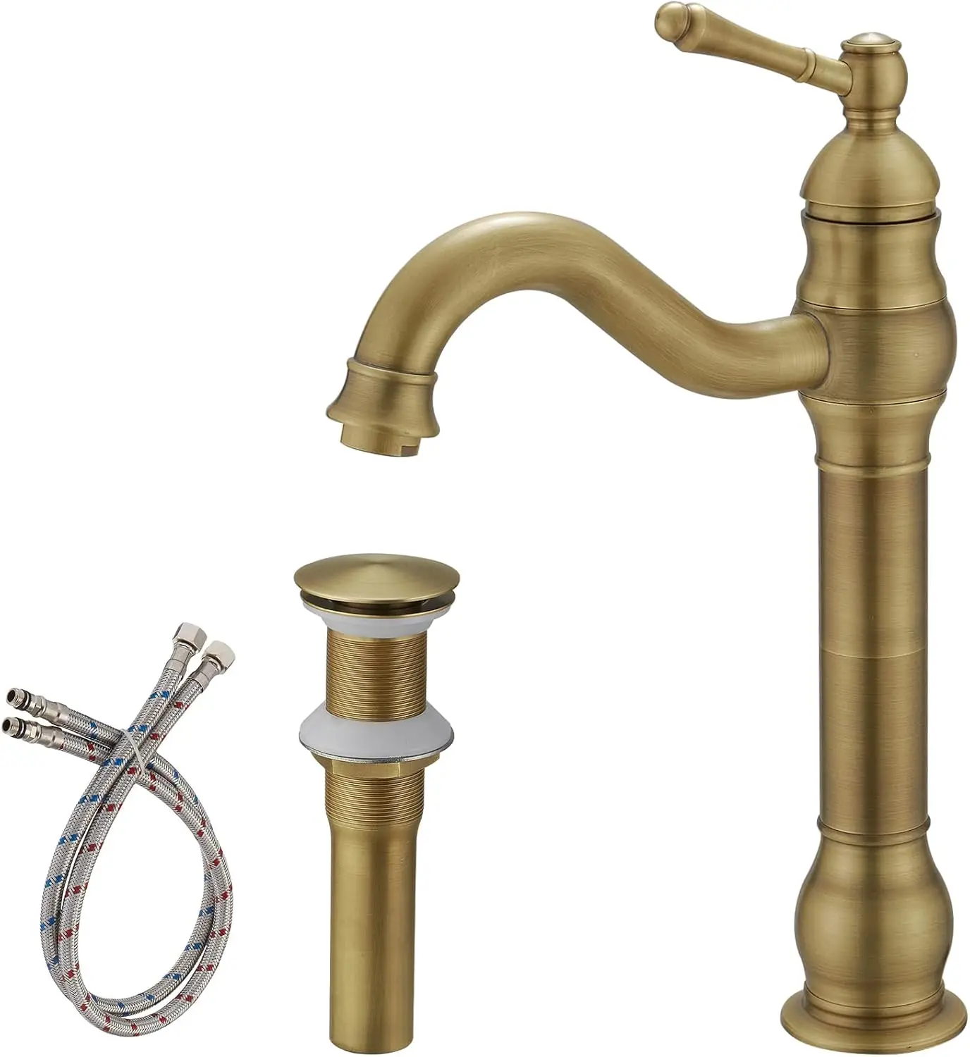 360°-swivel-bathroom-vessel-sink-faucet-antique-brass-single-handle-one-hole-lavatory-mixer-tap-with-pop-up-drain-assembly