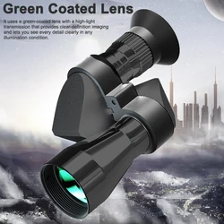 Monocular Telescopes Portable Handheld Monocular with BAK4 Prism and FMC Green-coated Lens for Travelling Sightseeing