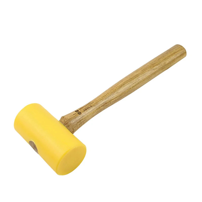 Durston Polyurethane Mallet Hickory Handle Fracture Resistant Non-Marring Jewelry Hammer 57x89mm For Jewelers Metalsmith Forming