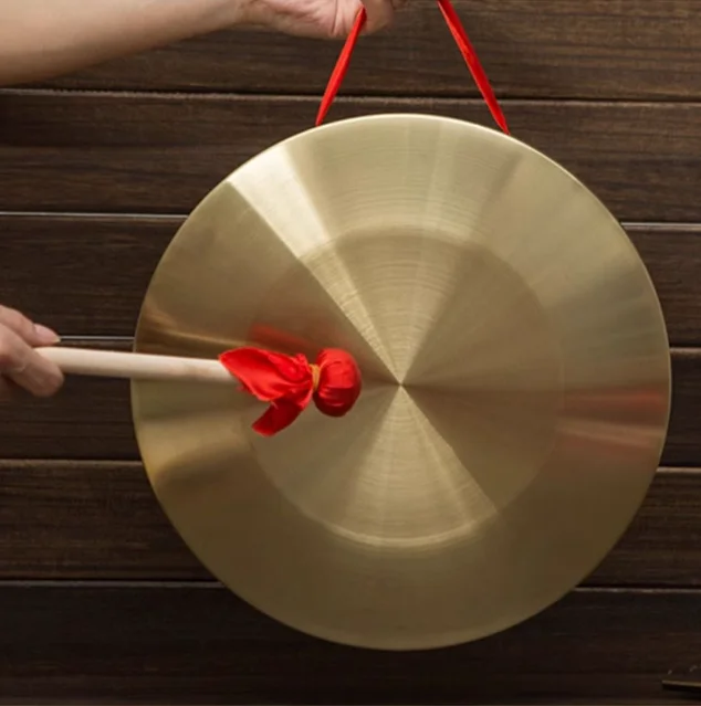 

32CM Gong Copper Including Hammer Chinese Traditional Instruments