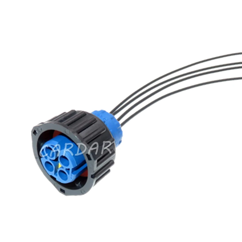 1 Bộ 4 Pin 2.5 Series 4-1813099-Ô Tô Cảm Biến Tốc Độ Dây Ổ Cắm Đồng Hồ Đo Cảm Biến Chống Thấm Nước cắm