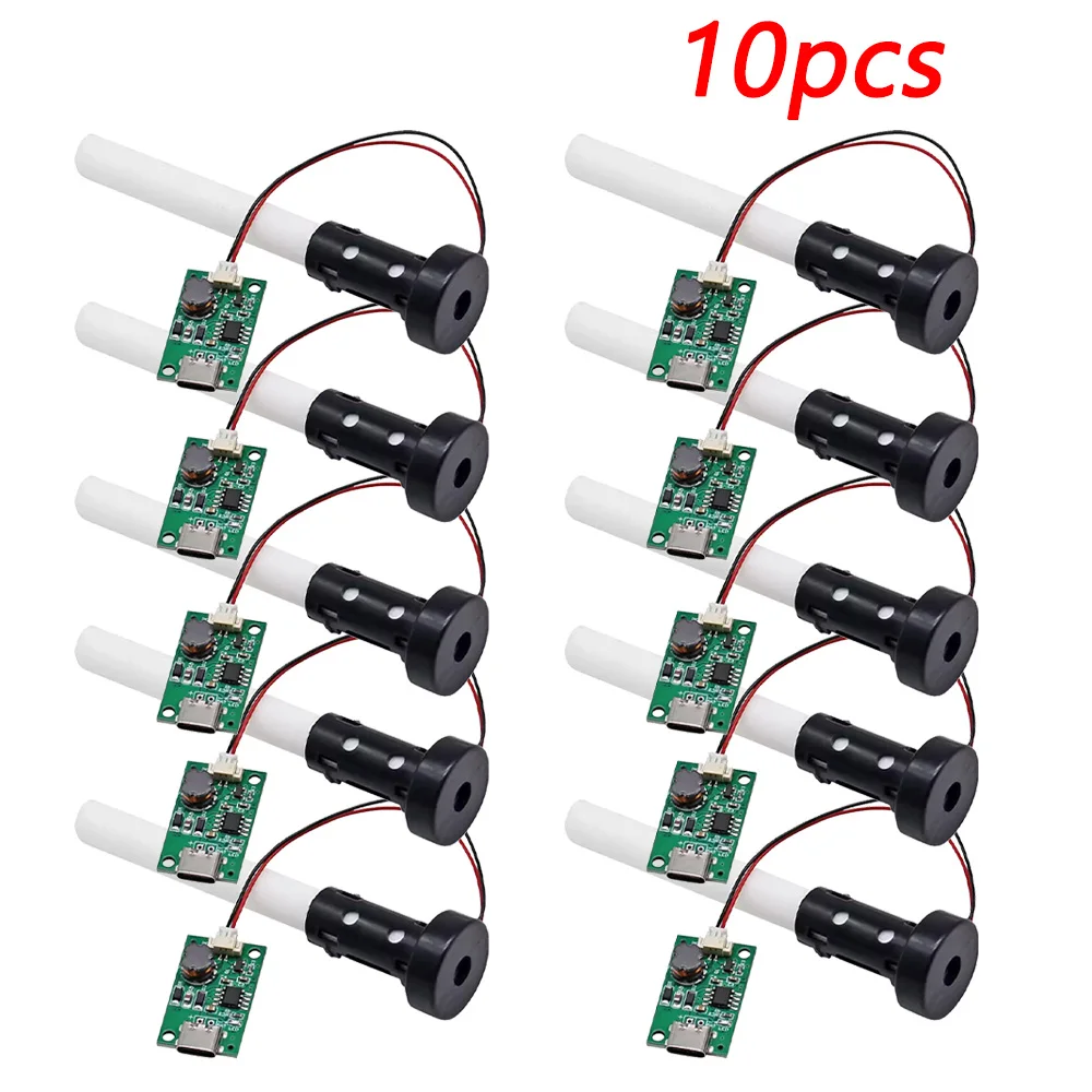 DC5V Type-C USB Ultrasonic Humidifier DIY Kits Mist Maker and Driver Circuit Board Fogger Atomization Film Atomizer Sheet