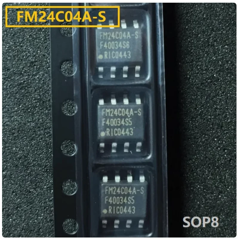 DIXSG FM24 FM24C04 FM24C04B FM24C04B-GTR 4Kbit I2C Interface FRAM Ferroelectric Memory 5V SMD IC Chip Integrated Circuit