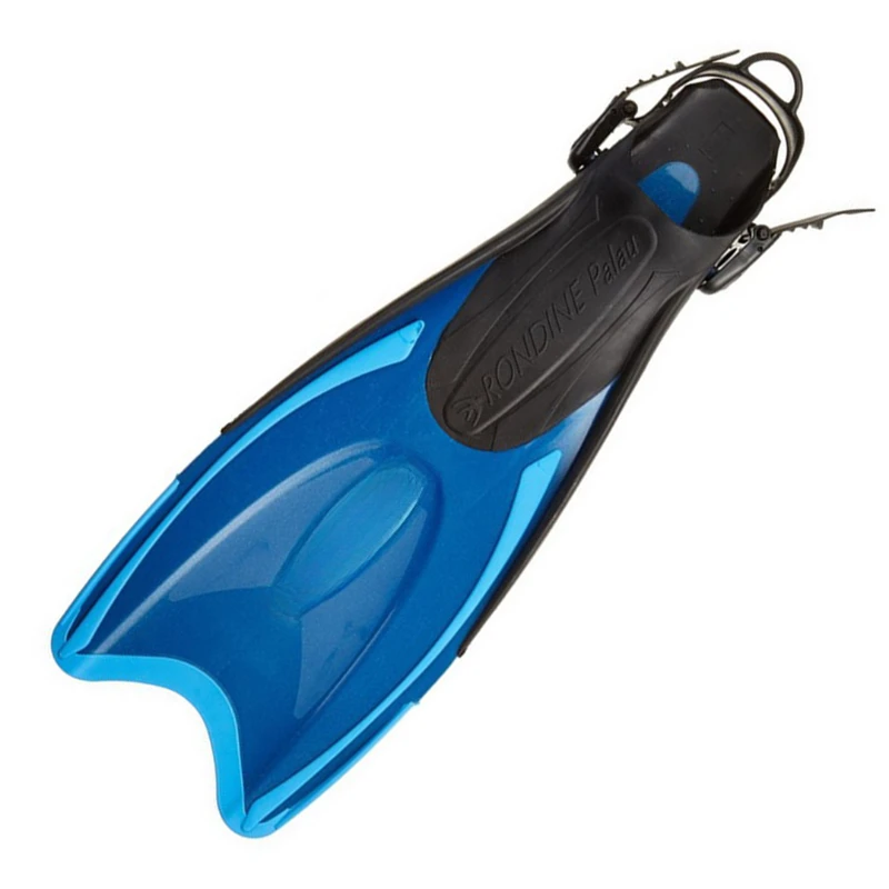 Palau portable snorkeling equipment with flippers, professional heelless adjustable frog shoes for adults and children