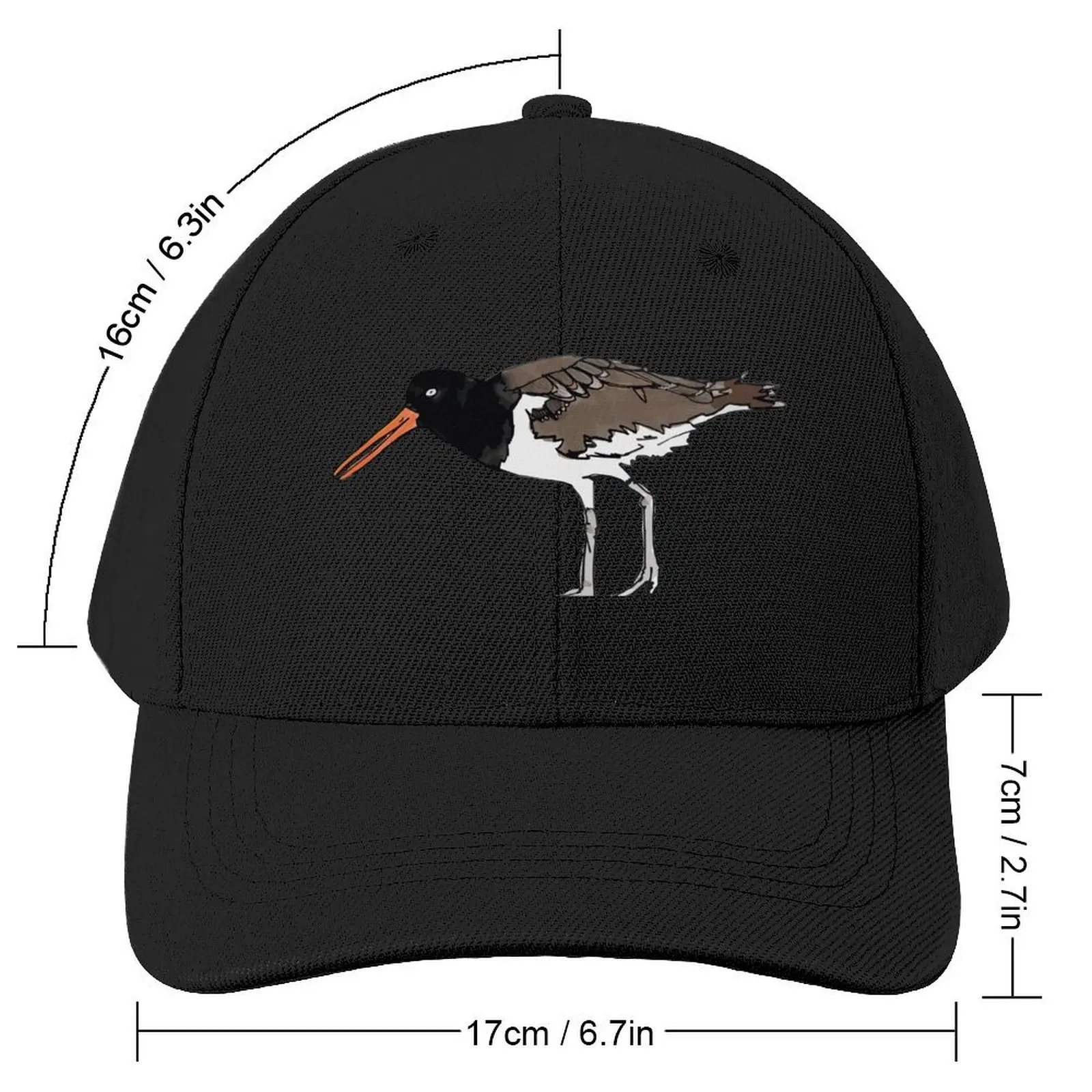 B: BIRDS - OYSTER CATCHER Baseball Cap Golf Hat Brand Man cap New Hat Uv Protection Solar Hat Women's Hats 2024 Men's