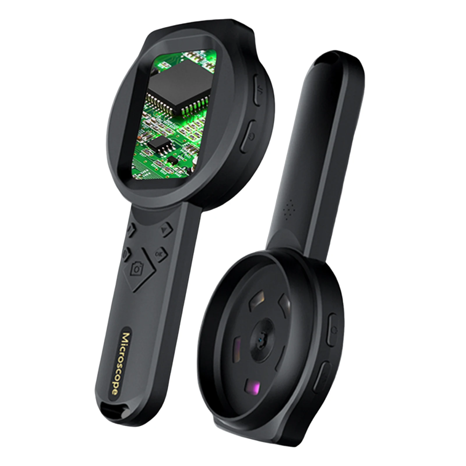 

Цифровой микроскоп 1080P, ручная лупа для монет с коллектором света, карманная ювелирная лупа для коллекционеров монет и ювелирных изделий