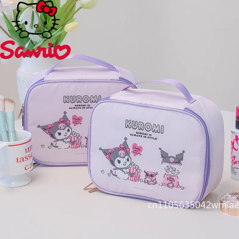 

2025 New Women's Makeup Bag Fashion High Quality Toilet Storage Bag Cartoon Lightweight Travel Supplies Storage Bag