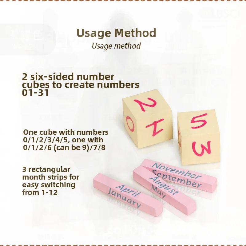 

Macaron Christmas Wooden Countdown Calendar Cute Desk Calendar Ornament for Desktop Bedside Table Decoration Party Festival