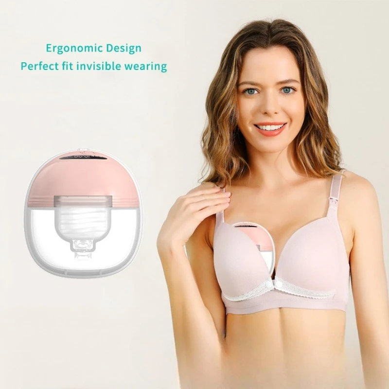 

Smart Electric Breast Pump All In One Automatic High Suction Power Painless Massage Ultra Quiet Operation Rechargeable Battery