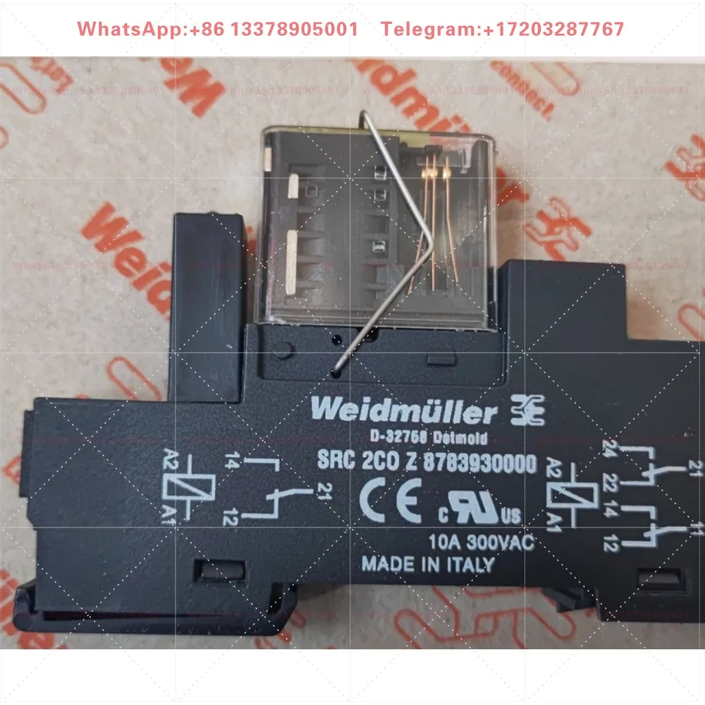 New Original Weidmüller Shrapnel Relay RCIKITZ 24VDC 2CO LD/FG 1218390000