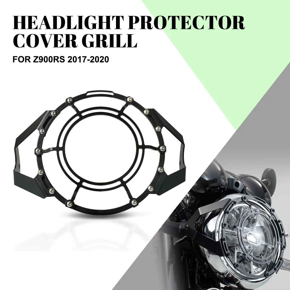

Headlight Guard For KAWASAKI Z900RS 2017 2018 2019 2020 Motorcycle Headlight Head Light Guard Protector Cover Protection Grill